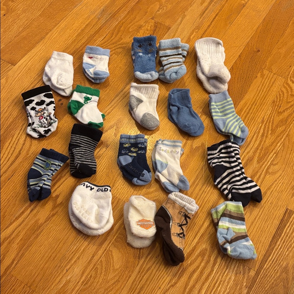 Lot of baby socks (19 pairs)